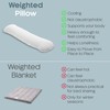 SleepCloud Weighted Body Pillow 6.5lbs - Weighted Pillow for Deeper