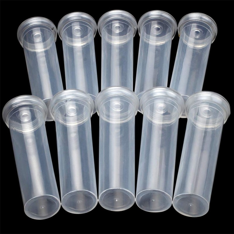 10Pcs 60ML Floral Tubes, Large Flower Water Tubes for Milkweed