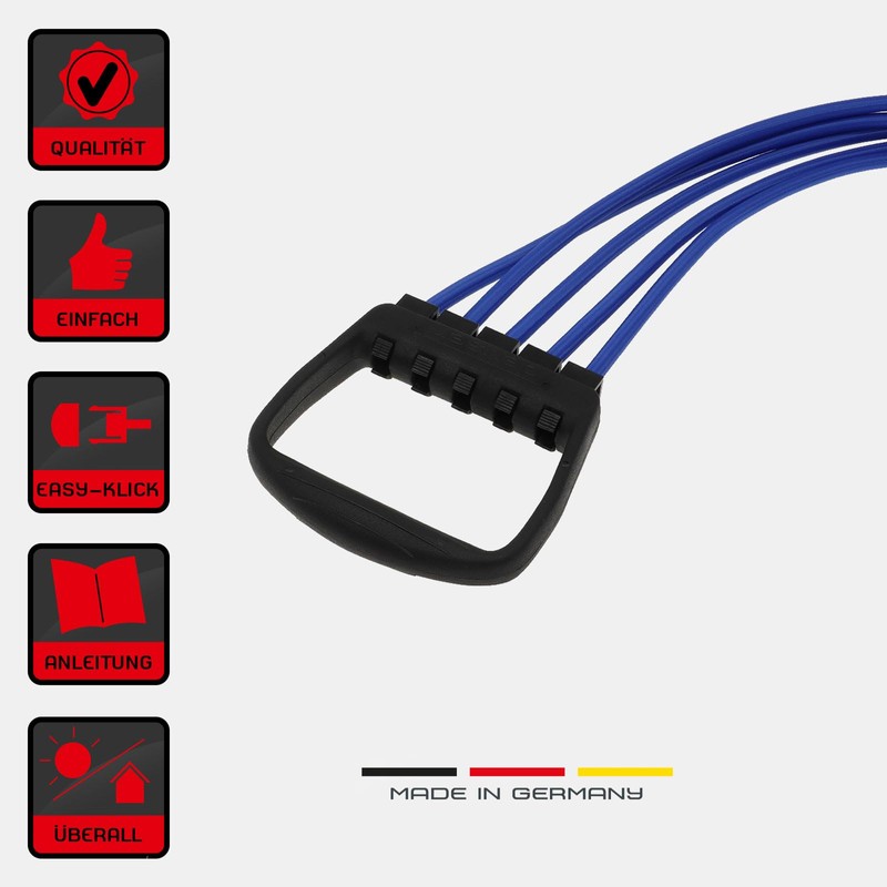 Schmidt Sports Expander III Elastic Band - 20Kg/100Kg, Blue