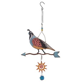 Sunset Vista Designs Southwest Collection Hanging Bouncy 17-Inch Gambel's Quail Southwest Collection -