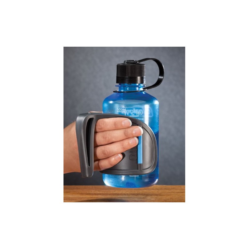 HealthSmart DUO Beverage Grip Handle for Mugs, Glasses and Bottles,