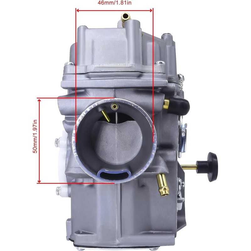 OXCANO YFM350 Carburetor and Intake Manifold Compatible with Yamaha Warrior