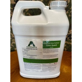Agromax Color Guard 12-0-0 Enhanced Liquid Fertilizer Lawn and Turf - (2.5 Gallons)