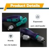 2 Pcs Bit Driver Handle Professional 1/4 inch Screwdriver Quick