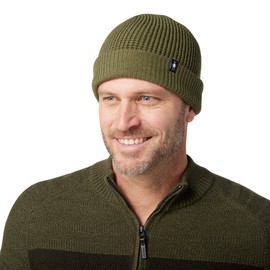 Smartwool Merino Wool Creek Run Beanie For Men and Women, Winter Moss Heather, One Size