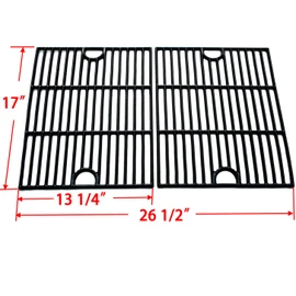 Direct Store Kit DG281 4PK Replacement for Home Depot Nexgrill 720-0830H, 5 Burner 720-0888 720-0888N 720-0888S Gas Grill, 4pk Grill Burner, Heat Plate, igniters, Cooking Grates Parts 13.25 x 17" each