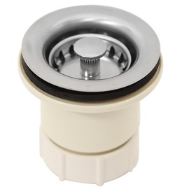 Nantucket Sinks Junior Duo Bar Sink Drain In Stainless Steel NS-403SS