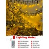 75FT 1500 LED Christmas Cluster Lights, Firecracker String Lights with