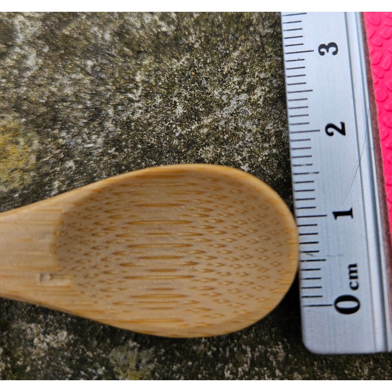 Fat-catz-copy-catz 5X Mini Natural Wooden Cutlery Spoons for Mixing Honey
