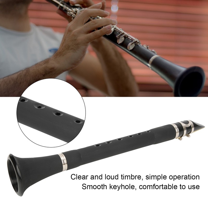 Clarinet Instrument Clarionet Kit with Mouthpiece Reeds Cork Grease Instrument