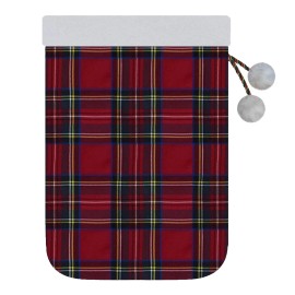Unbranded Santa Bag Plaid 20" x 28"