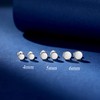 Loutade Silver Women's Stud Earrings, 3 Pairs 925 Sterling Silver