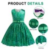 WYB Girls Green Disgust Costume Joy Cosplay Dress Party Cosplay