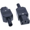 (2 Pack) Tekit IEC C13 Power Cord Plug Connector,DIY IEC