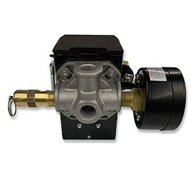 25 AMP Air Compressor Pressure Switch 4 Port 95-125 PSI w/ Back Mount 0-200 PSI Gauge 150 PSI pop off valve