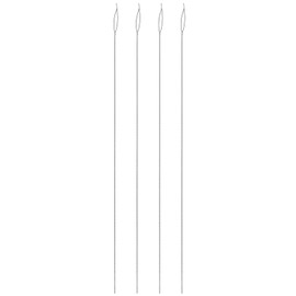 Artistic Wire Beadalon Collapsible Eye Needles 5-Inch Heavy 4 Pack