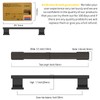 Asidrama 10 Pack 5 Inch(128mm) Oil Rubbed Bronze Kitchen Cabinet