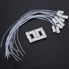 10pcs Security Practical Magnetic Reed Switch, Window Door Contact Sensor,