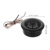 BUGUUYO Car Mini Dome Speakers Pair for High- High Sensitivity