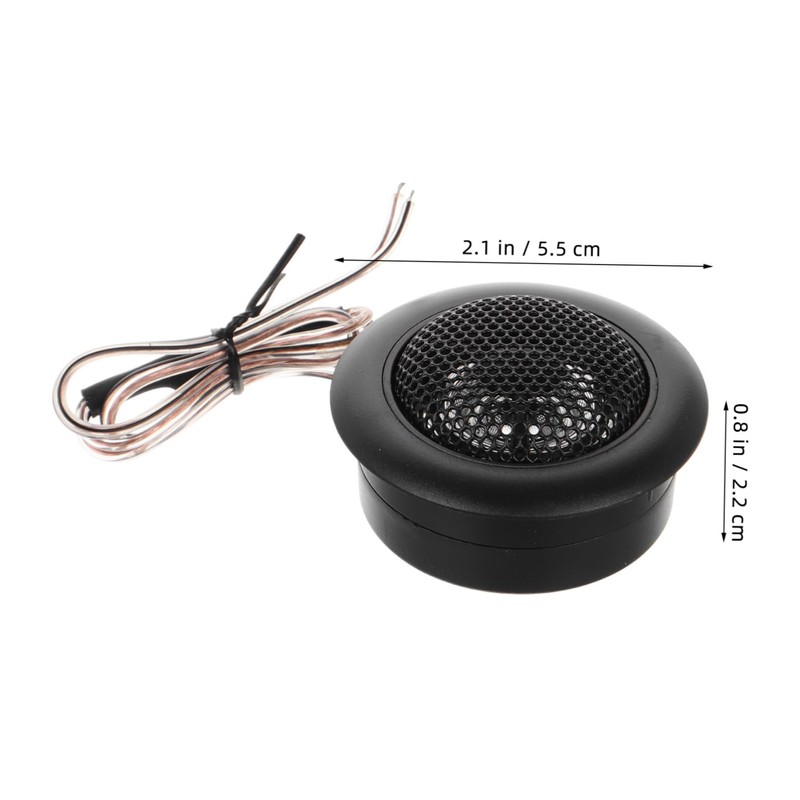 BUGUUYO Car Mini Dome Speakers Pair for High- High Sensitivity