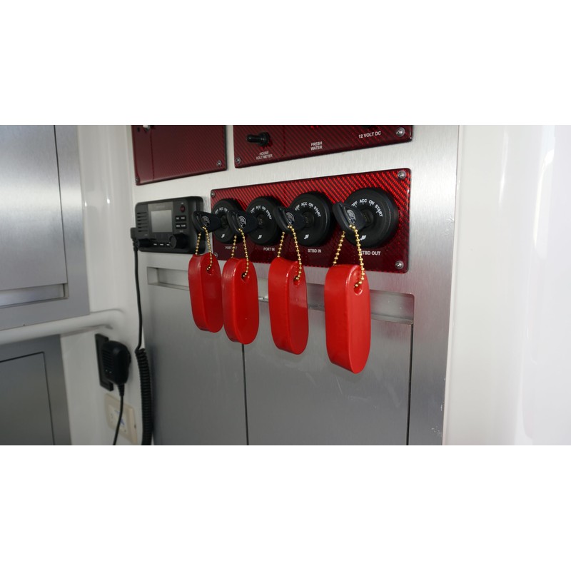 Hardline Products USA Floating Boating Key Chain - 3 pack