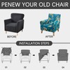 Stretch Chair Sofa Slipcover 1-Piece Couch Sofa Cover Banquet Armchair
