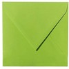 Paper24 Square Envelopes 15 x 15 cm Grass Green 120