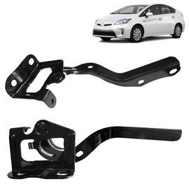 XUKEY 2pcs Hood Hinge Set for Toyota Prius 2010-2015 Front Left/Right Driver and Passenger Side 5342047070, 5341047070,TO1236167, TO1236168