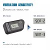 Runleader Digital Self Powered Vibration Hour Meter JOB Timer Data