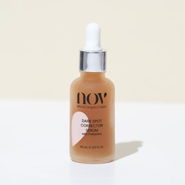 NOV Natural Organic Vegan Bright Balance Dark Spot Serum – With Prebiotics, Aloe Vera & Licorice Root, Supports Radiant, Even-Looking Skin