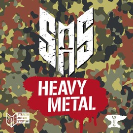 Word Forge Games: SAS Rogue Regiment - Heavy Metal Expansion - Strategy Board Game, WWII Stealth Action, Military Theme, Ages 14+, 1-4 Players, 60 Min