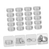 30Pcs Aluminum Cosmetic Can Leak Storage Jars for Creams Lip