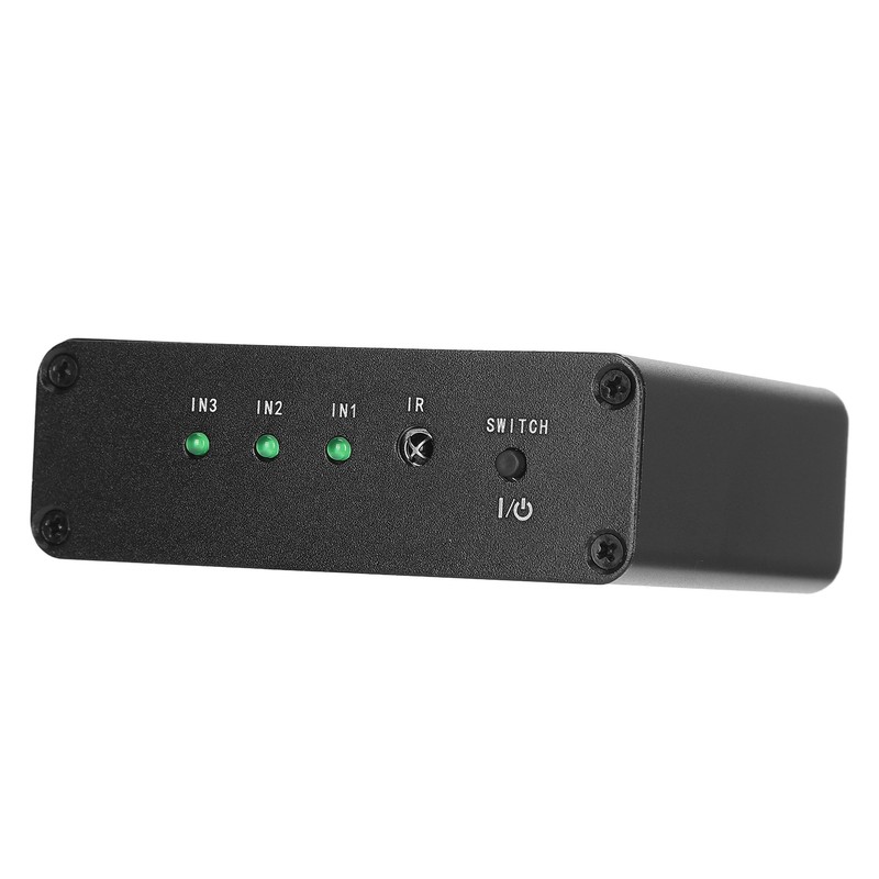 SPDIF/for TosLink Switcher 3x1 Switching Device with Remote Control 3