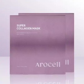 Arocell 아로셀 슈퍼콜라겐 마스크 (4매입) x 2박스 / iuy Arocell Super Collagen Mask (4 sheets) x 2 boxes