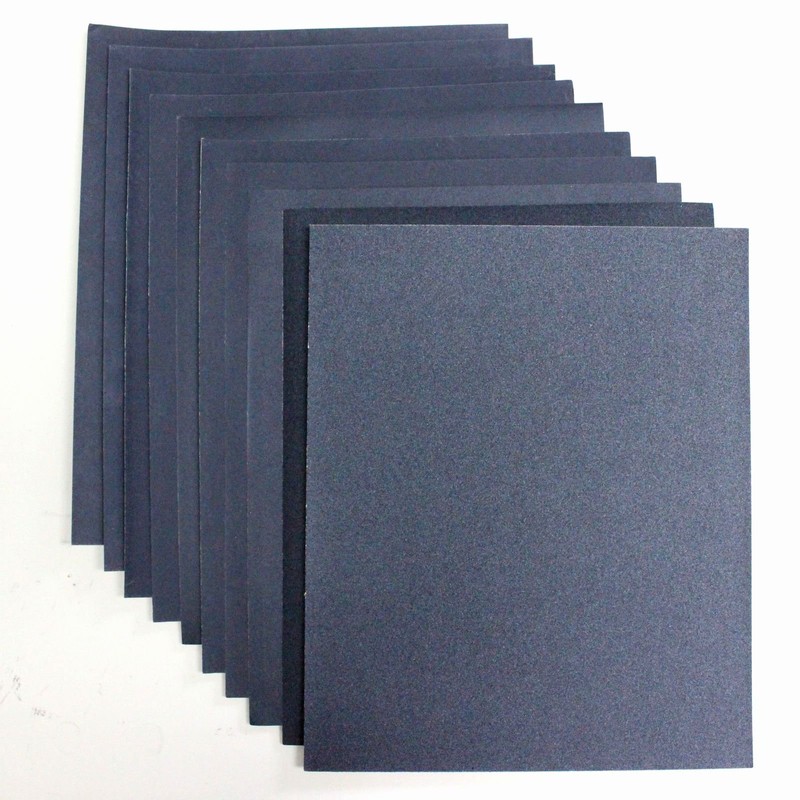 JomMart Waterproof Sandpaper, Set of 10 Grit Types