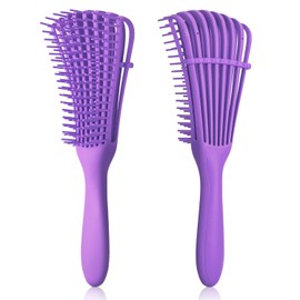 TOPOST Cepillo para Cabello Rizado, Peine Desenredar Rizos el Tangle Teezer