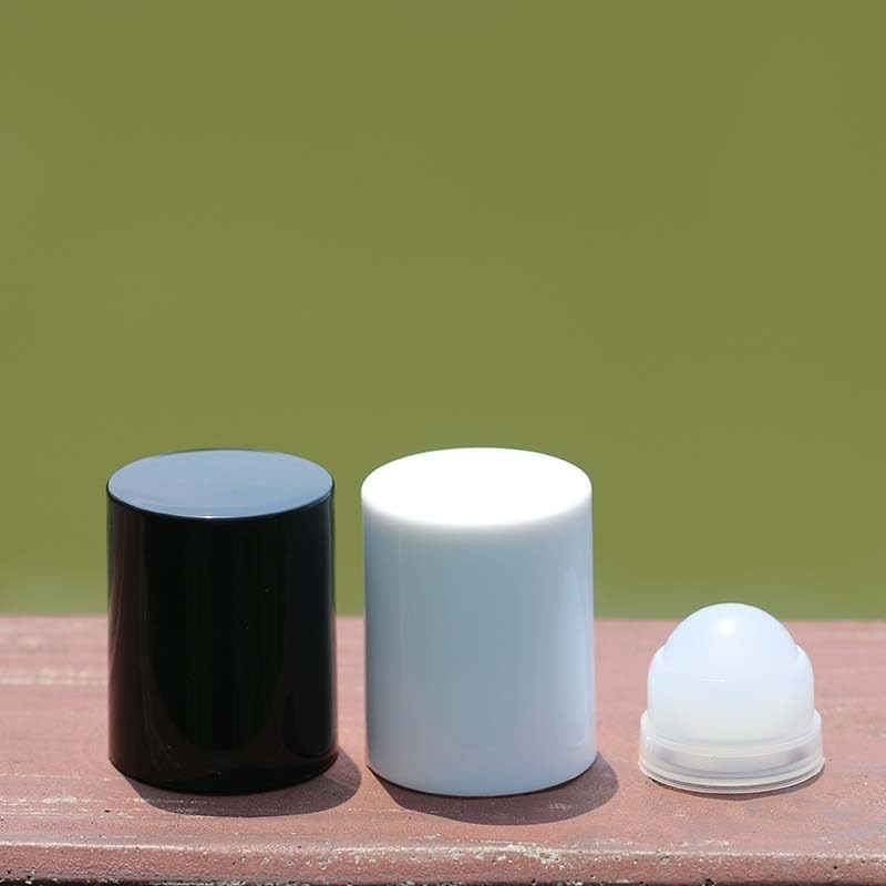 2Pcs Brown 30ml Glass Essential Oil Roller Bottles,Perfume Roller,Refillable Roll