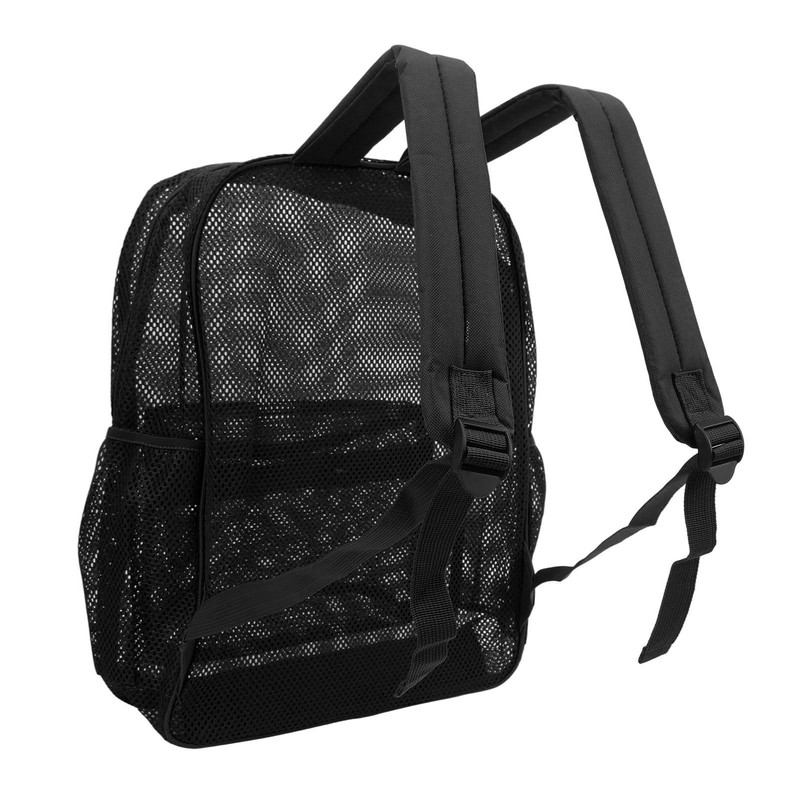 Mesh Backpack Heavy Duty Lightweight Large Capacity Washable See Through