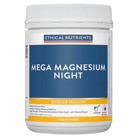 Ethical Nutrients Buy Ethical Nutrients Mega Magnesium Night Powder 272g Online