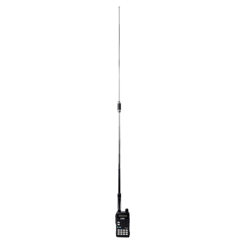 144/430MHz VHF/UHF Radio Antenna SMAP Rod Antenna 11 Tier Telescopic