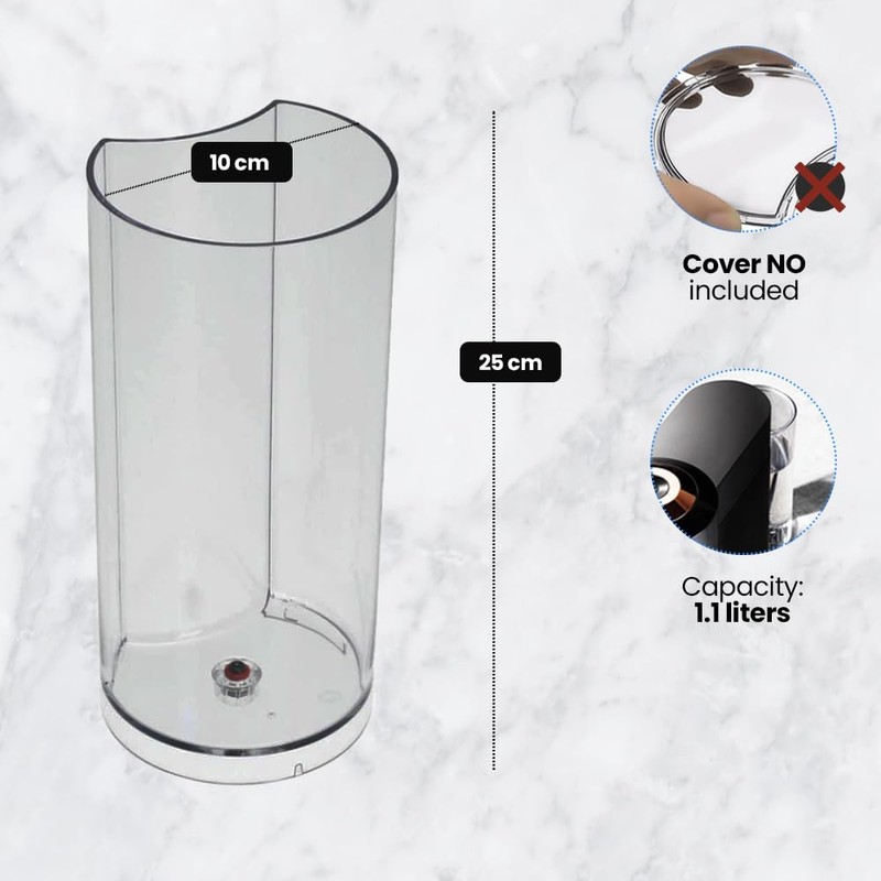 Water Tank for Nespresso Vertuo Next EDG260 MS-624911 | 1.1L