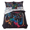 qjmiaofang Gamer Bedding Full for Boys Gamer Comforter Sets 7Pieces