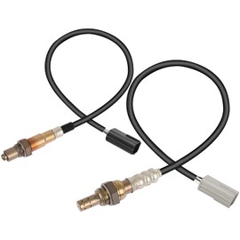 QIJIAUTO O2 Oxygen Sensor Compatible for Nissan Altima 2007 2008 2009 2010 2011 2012 2013, L4 2.5L, Downstream and Center, 2-PC Set, Replace# 226A4JA00A