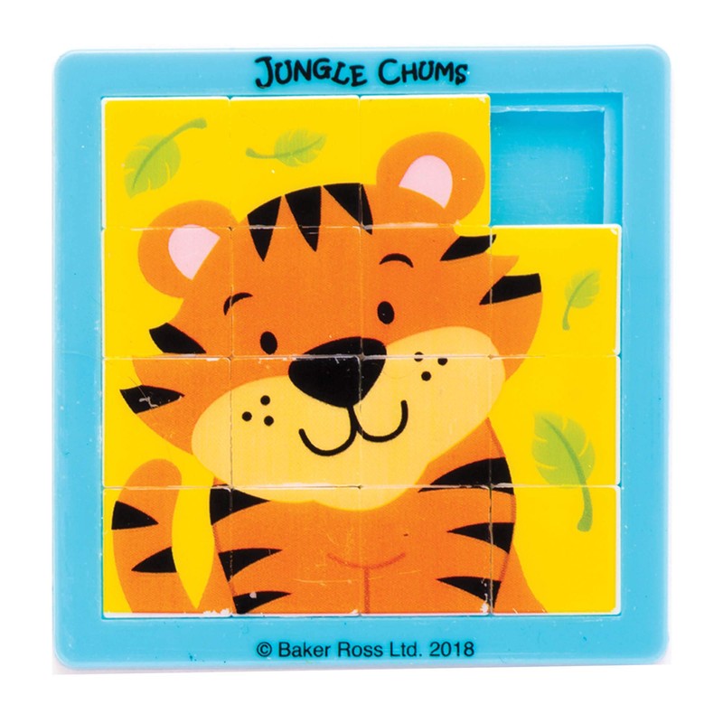 Baker Ross AW748 Jungle Chums Sliding Puzzles (Pack of 5)