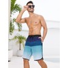 SILKWORLD Mens Bathing Suit Quick Dry Summer Swim Trunks Beach