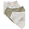 VERTBAUDET Babylon TU Cotton Gauze Bibs (Pack of 3)