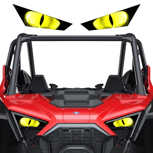 AMR Racing UTV SXS - calcomanía calcomanía para faros delanteros