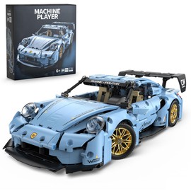 PIKARO Sports Car Building Set for Boys & Adults - Collectible Race Model Car Kits to Build, 1:14 MOC Toys, Birthday Gift for Kids Teens Ages 8-14 12-16