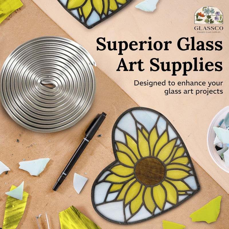 3/16" Round U Lead Came for Stained Glass – 6