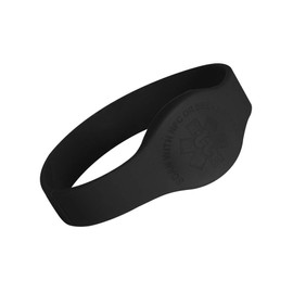 Tap2Tag 189 mm Large Black Teardrop Medical Alert Wristband